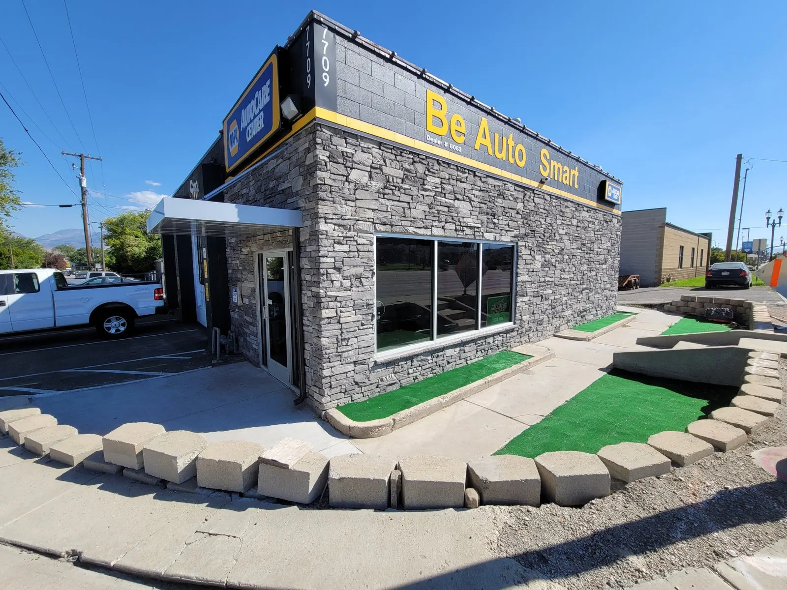 Be Auto Smart NAPA AutoCare Center exterior at 7709 S Redwood Road in West Jordan